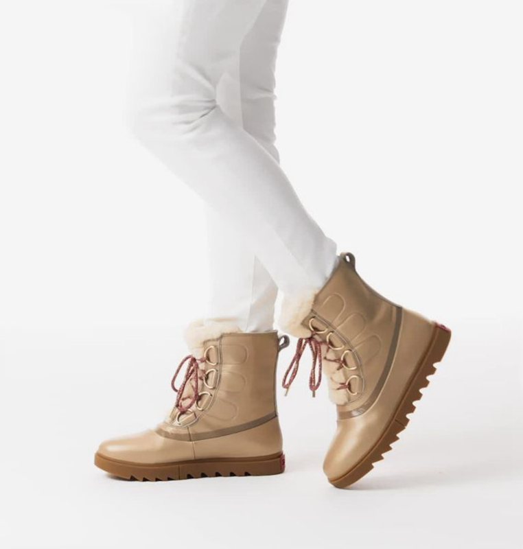 Sorel Dam Vinterkängor Khaki - Joan Of Arctic™ Next Lite Lux Mid - DXL-728196